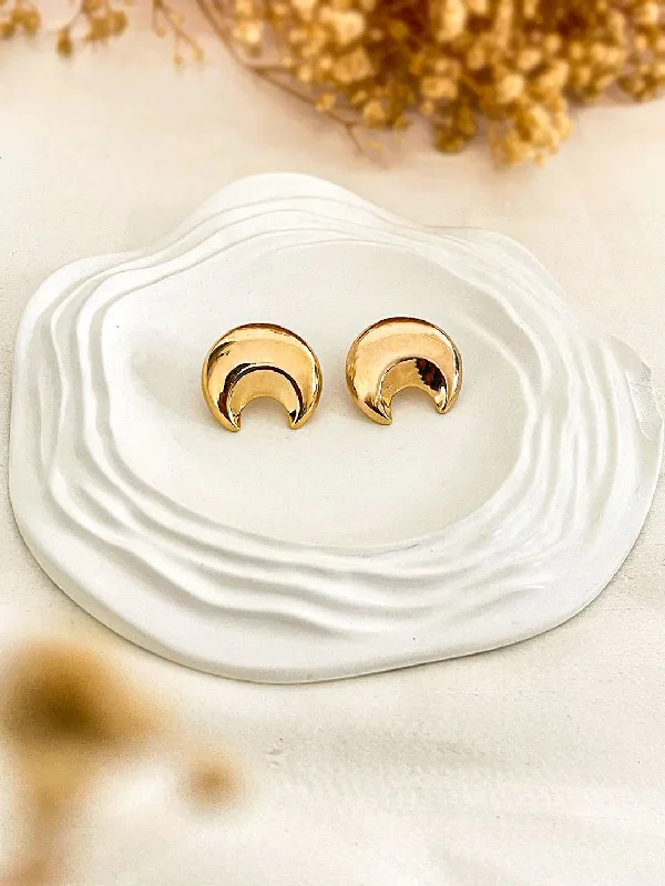 Stainless Steel C Hoop Earrings