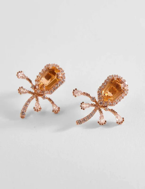 The Faena Mini Stud Earrings in Sapphire