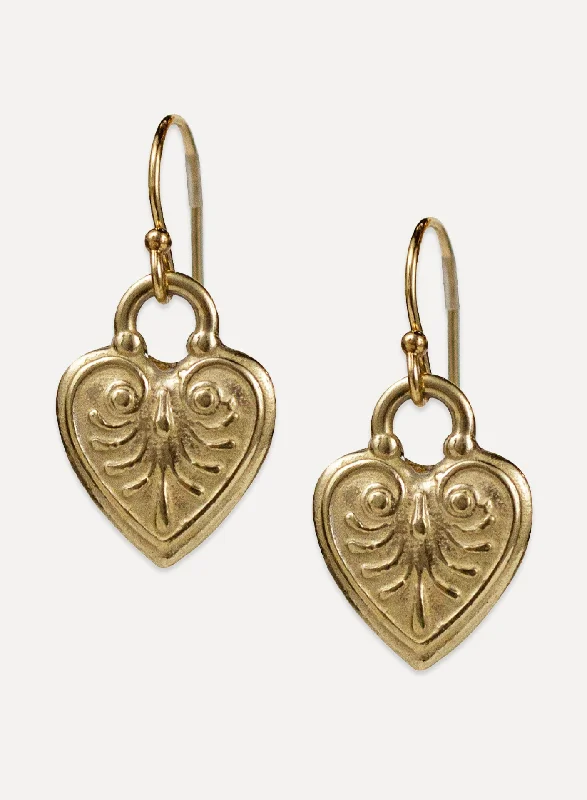 Coeur Earrings "shine from within"