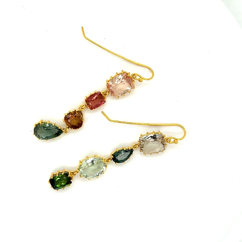 Mismatched Drop Earrings 0012