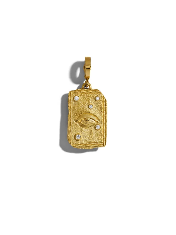 Guardian Medium Relic Yellow Gold Coin Charm