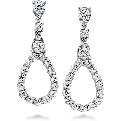 Hearts On Fire Aerial Diamond Drop Earrings