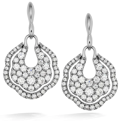 Hearts On Fire Lorelei Diamond Pave Drop Earrings