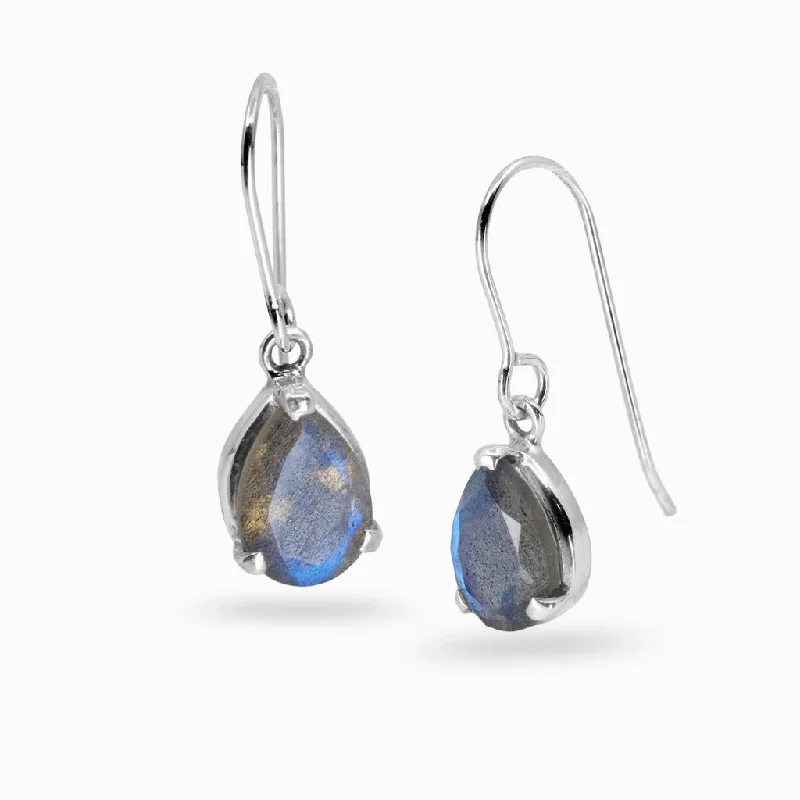 Labradorite Drop Earrings