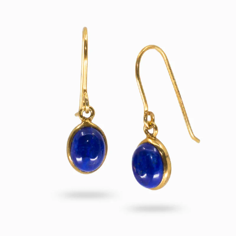 Lapis Lazuli Drop Earrings