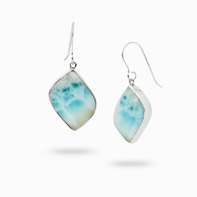 Larimar Drop Earrings