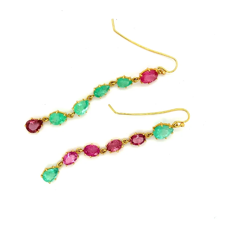 Mismatched Drop Earrings 0024