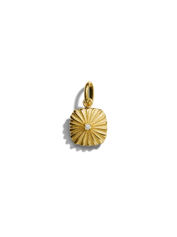 Miss Lumière Diamond Yellow Gold Pendant