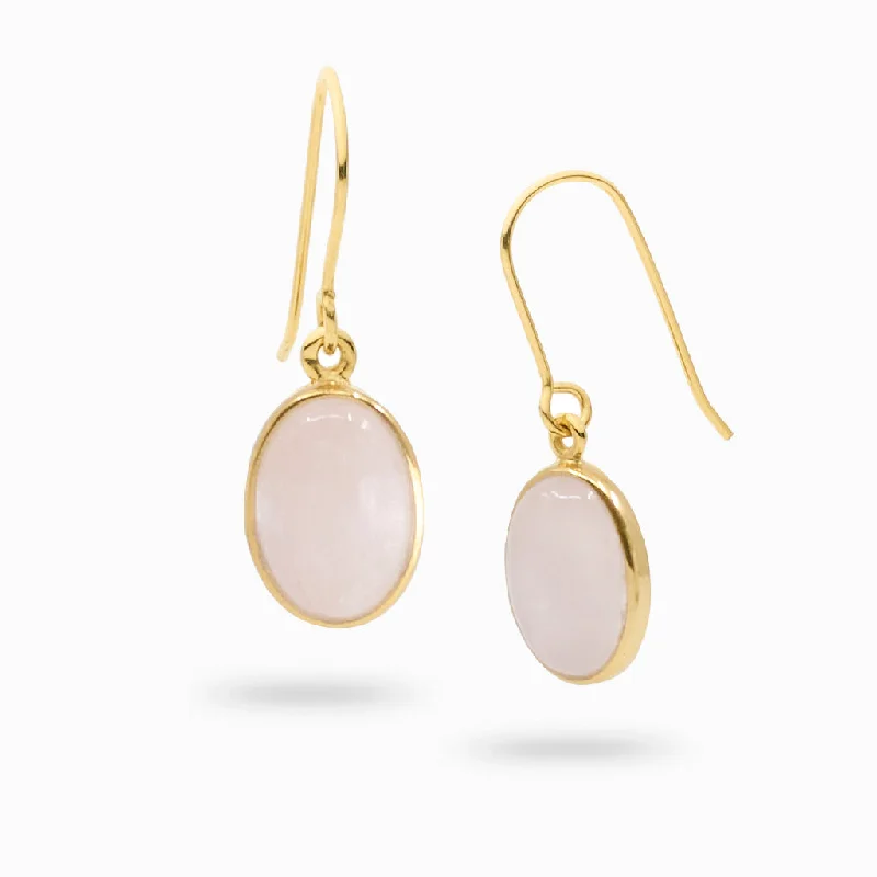 Morganite Drop Earrings