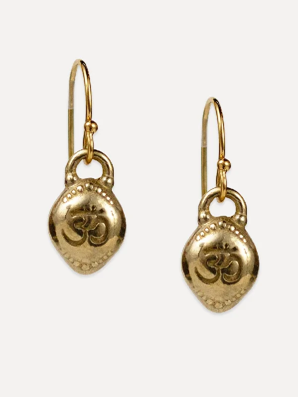 Om Earrings "oneness with all"