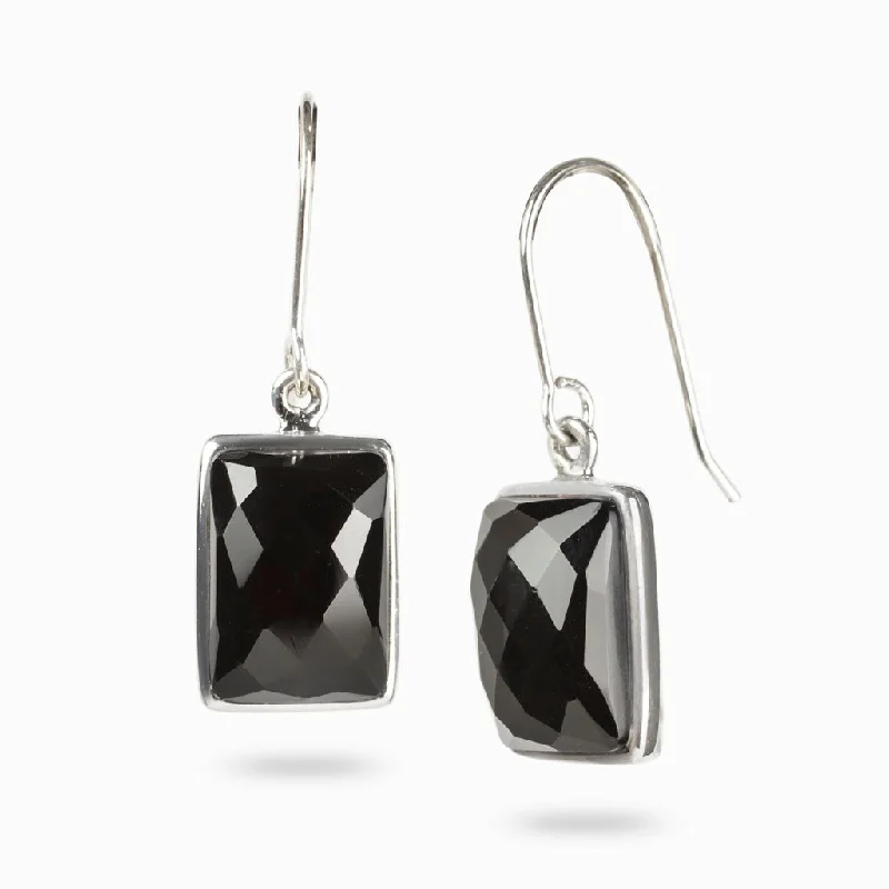 Onyx Drop Earrings