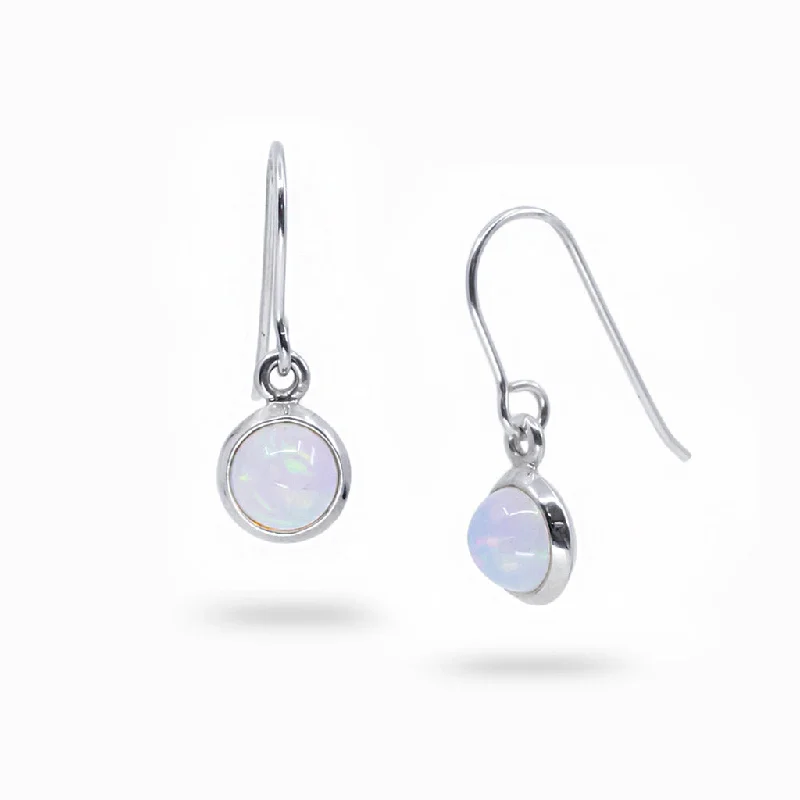 Precious Opal Drop Earrings